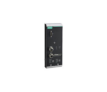 Moxa NPort 5150AI-M12-T - 1-port 3 in 1 Device Server w/ M12 Connector (Ethernet, power input), -40 to 70  Degree C by MOXA